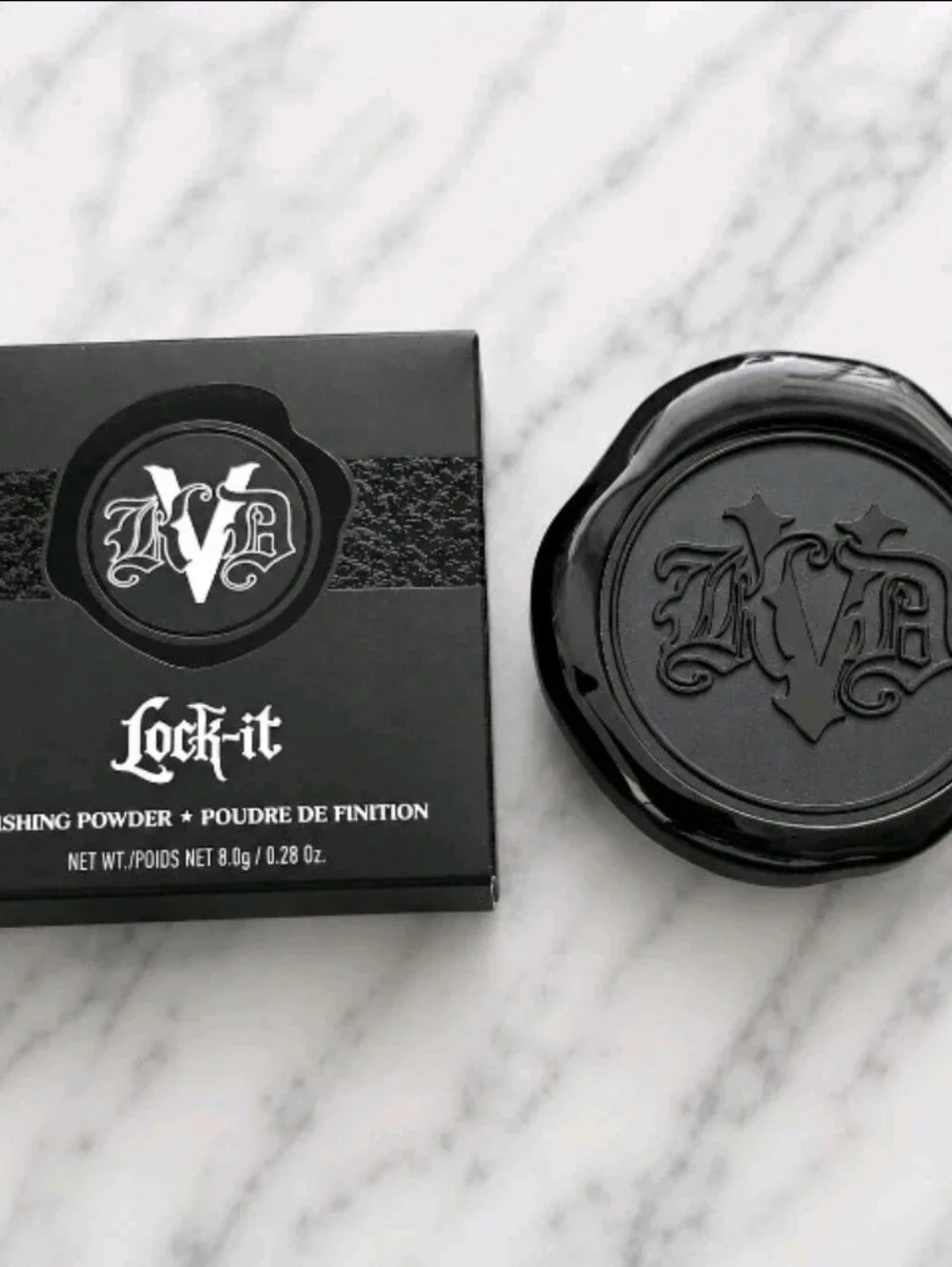 KVD LIGHT-MEDIUM 30 Lock-It Mattifying Finishing Powder Full Size DISCONTINUED!
